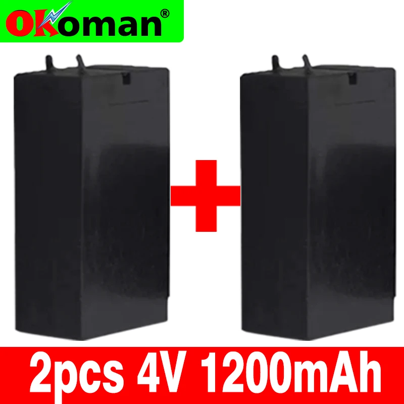 4V свинцово-кислотная батарея 1200MAH Электронные игрушки настольная лампа фонарик москитные катушки аккумуляторные батареи для хранения