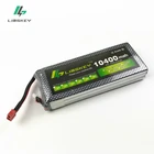 Аккумулятор Limskey литий-полимерный Lipo 11,1 В 10400 мАч 30C 3S TXT60, с разъемом для радиоуправляемого вертолета, автомобиля, катера, квадрокоптера