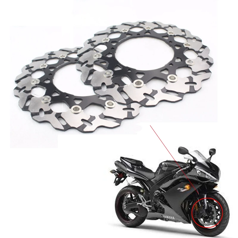 1 пара мотоциклетные передние и задние дисковые тормоза ротора скутер ротор для