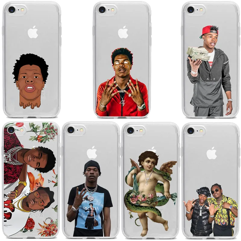 Чехол Lil Baby My Dawg тверже чем жесткий прозрачный чехол для iphone11 11PRO 11PROMAX 4 5 6 8 7 s Plus X XR