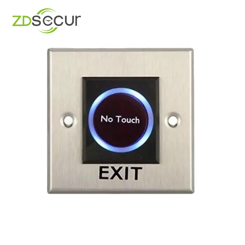 

86 Type Infrared Stainless Steel Panel No Touch Door Push Button ZDKG06