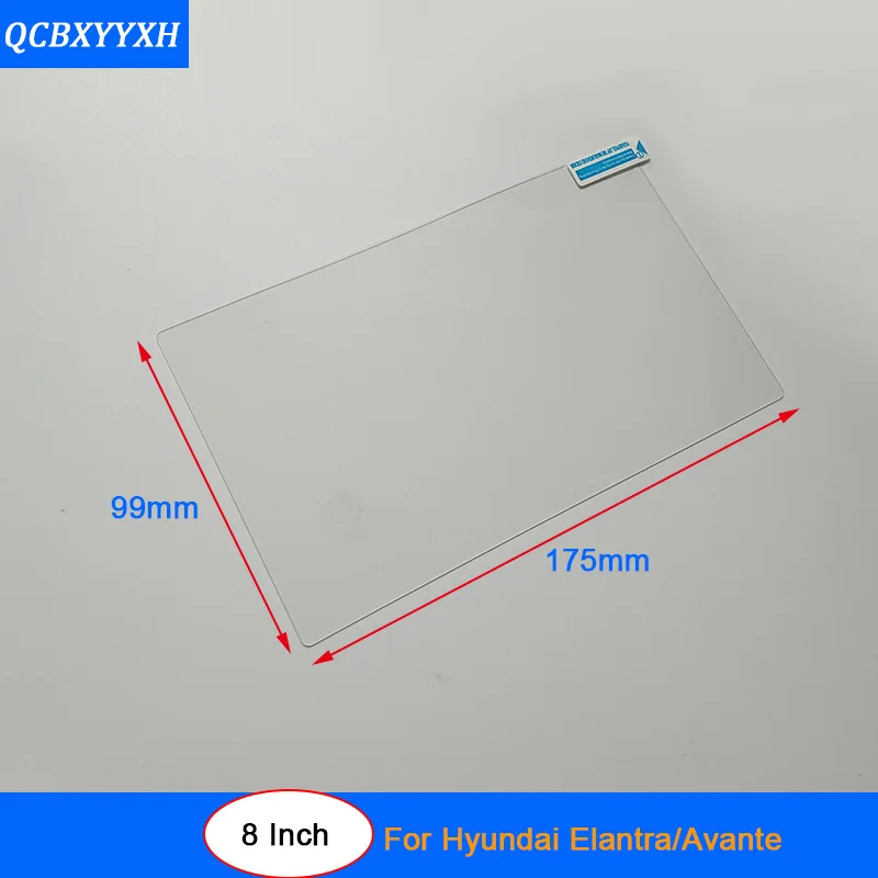 QCBXYYXH для Hyundai Elantra 2012 2019 Стайлинг автомобиля GPS Навигация экран стекло защитная