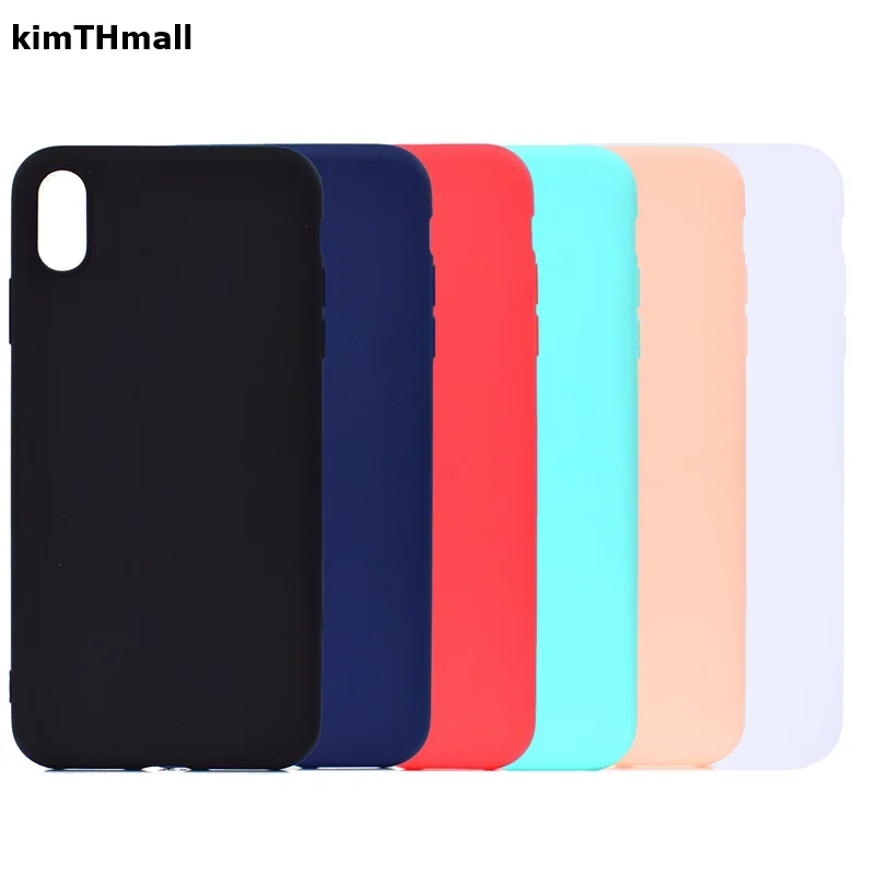 Чехол для Apple iPhone X XS Max XR задняя крышка fundas чехол TPU Candy jelly мягкий ультра тонкий