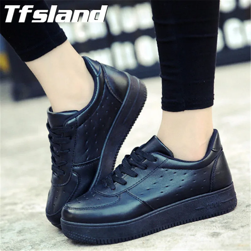 Tfsland/Женская дышащая теннисная обувь на платформе женская Chaussure Femme Zapatos Mujer Basket