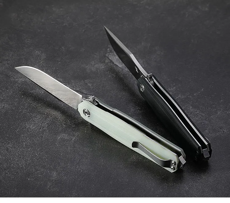 CH3505 G10 рукоятка карманный нож D2 стальное лезвие шарикоподшипник рулон складные столовые приборы для кемпинга Самозащита охотничий инструмент EDC