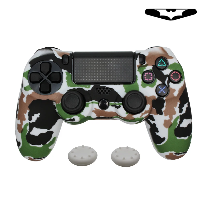 Силиконовый защитный чехол для PS4 Контроллер sony Pro тонкий мягкий силиконовый чехол для Dualshock 4 геймпад со светодиодным светильник