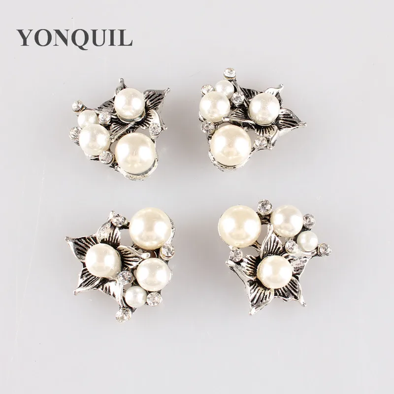 Винтажное платочное платье, шляпка, жемчужные аксессуары, свадебные фасцинаторы, декоративные белые кристальные шпильки для волос, букет из стразов, броши MYQB094 on.