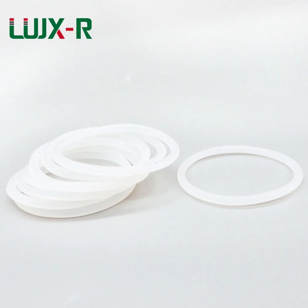 LUJX R 3 мм уплотнительное кольцо белого цвета OD 40/45/50/52/55/58/60 пищевая прокладка