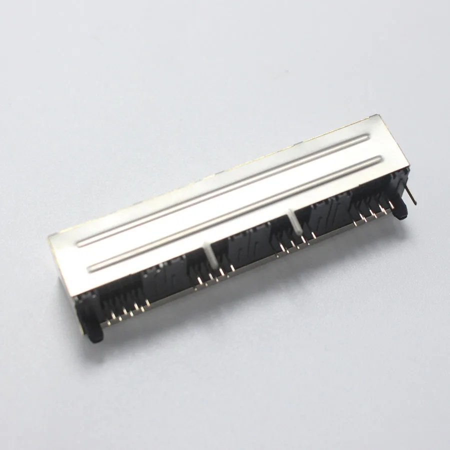 1 шт. RJ45 1*4 Сетевой интерфейс jack 56 1x4 порта гнездо PCB разъем с экраном|Соединители| |