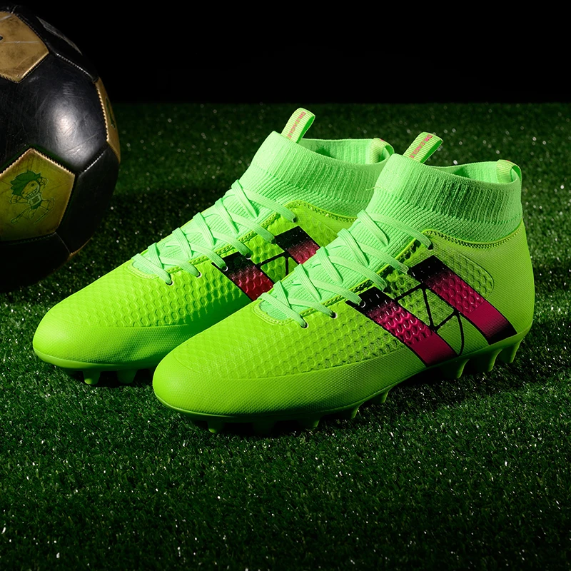 Футбольные бутсы DR.EAGLE spike высокие мужские Бутсы для футбола crampon оригинальные