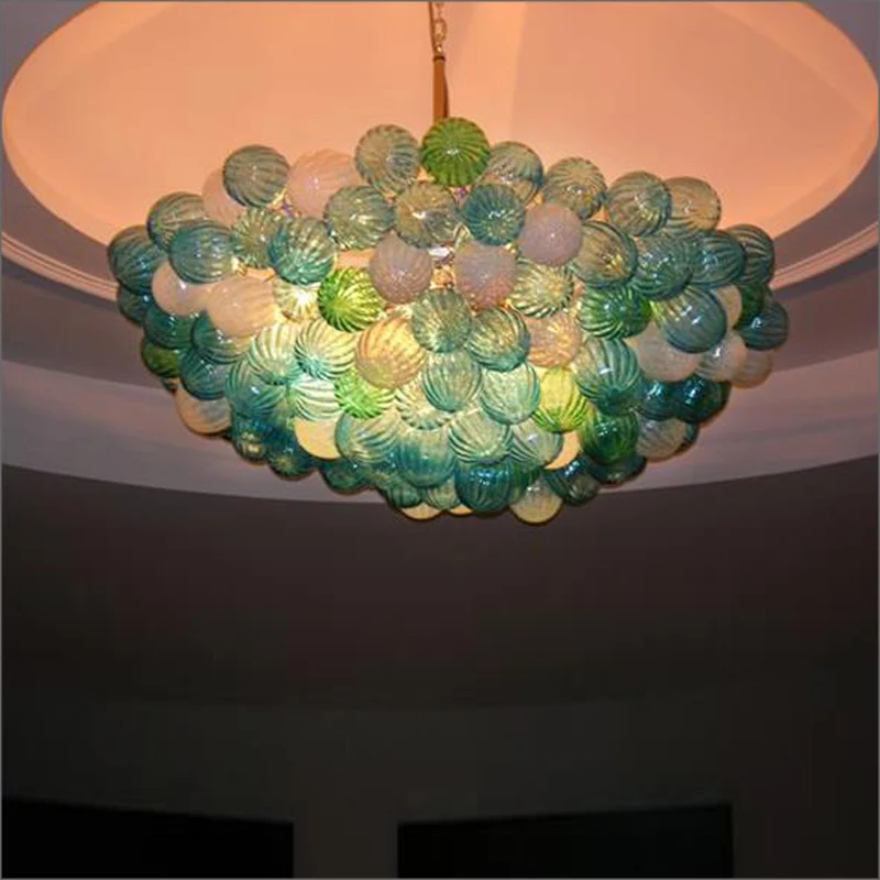 

Superior Quality Italian Blown Glass Chandelier Pendant Lamps New Arrival Warranty Colorful Hot Sale Chandelier Home Deco