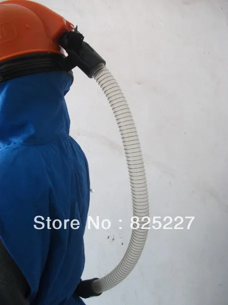CE ABSSANDBLASTING RESPIRATOR SAFETY HELMET WITH CAPE HOSE AIR SUPPLIED SANDBLAST | Безопасность и защита