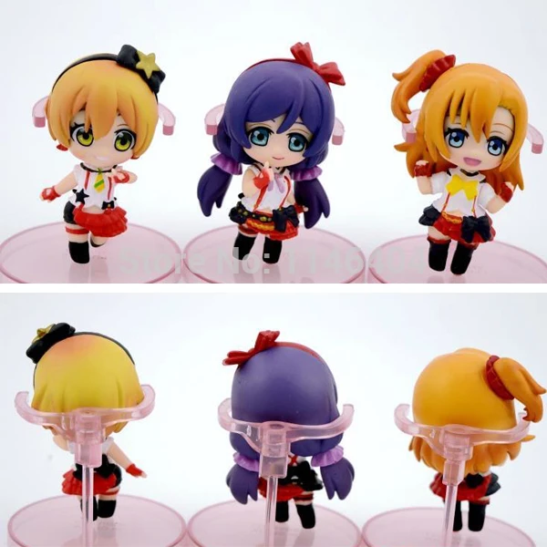 Аниме Love Live! Школьный идол проект ПВХ Фигурки игрушки 9 шт./компл.|figure toy|action figure