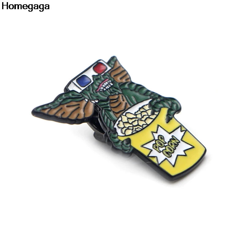 Homegaga Gremlins Gizmo эмалированные булавки для одежды подарок ювелирные изделия para сумка рубашка шляпа рюкзак брошь со знаком отличия Значки для мужчин D1916