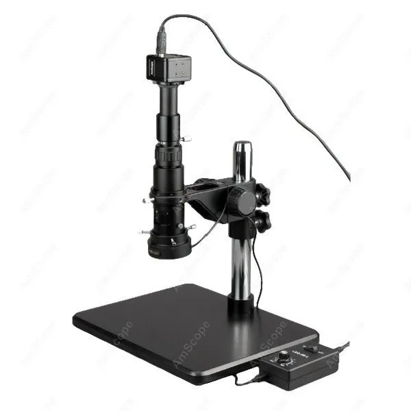 Микроскоп для контроля зума AmScope поставляет 11X 80X промышленный однократный