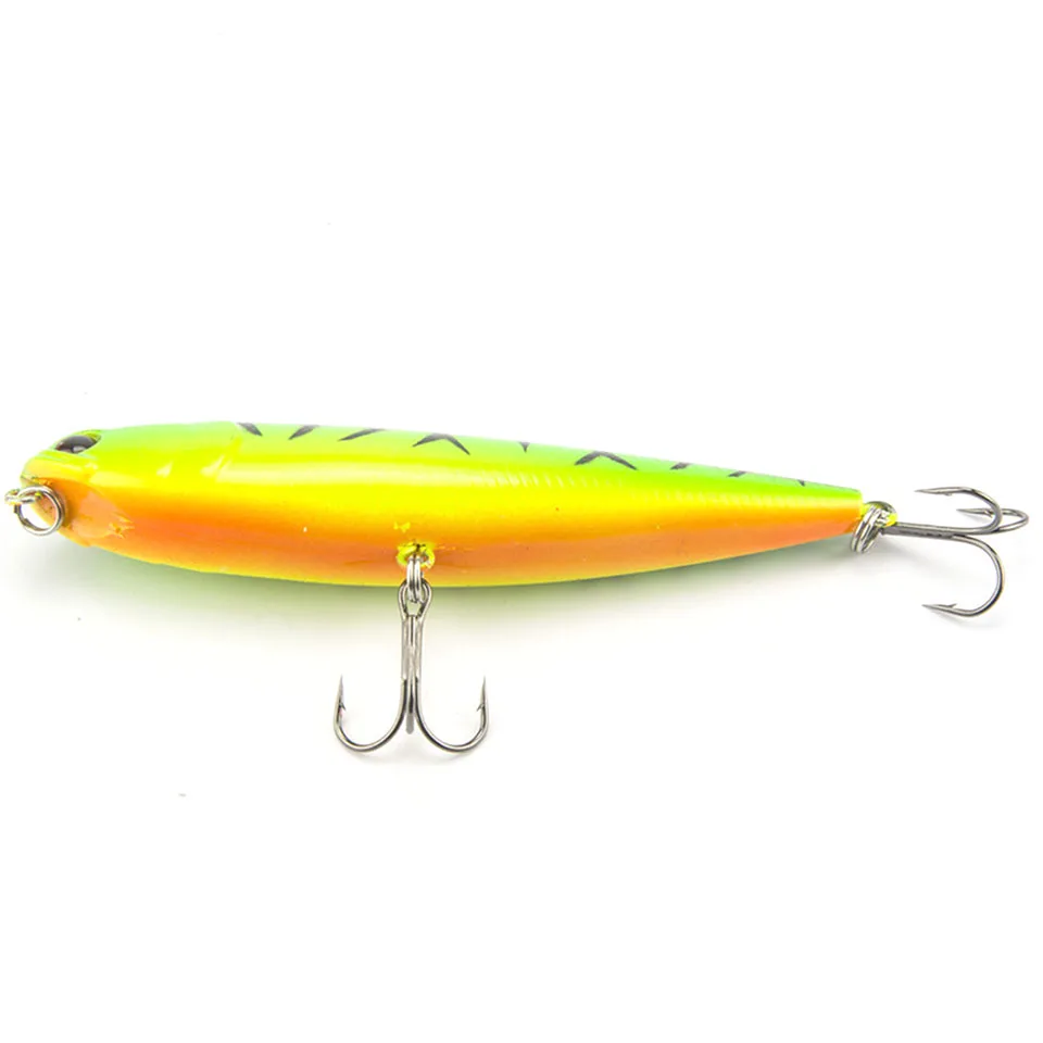 10 шт./лот карандашная приманка Topwater Dogs жесткие приманки 12 см 22 г пластиковый