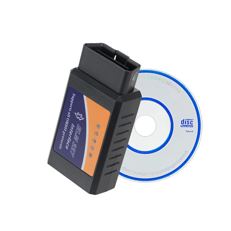 Считыватель кодов OBD2 ELM327 Bluetooth аппаратное обеспечение V1.5 v2.1 интерфейс ELM 327 OBD 2