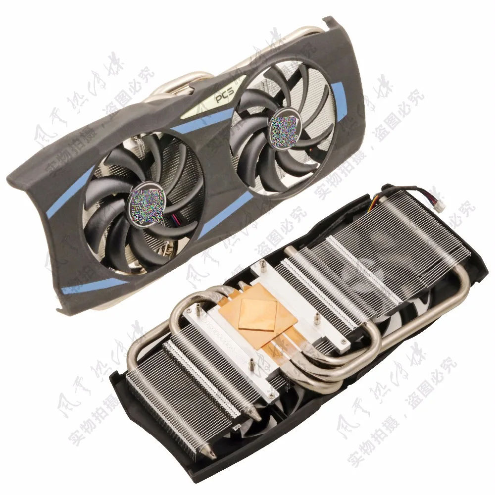 Для DATALAND R9 280X/R9 280/HD7950/HD7970 Видеокарта кулер вентилятор охлаждения FONSONING
