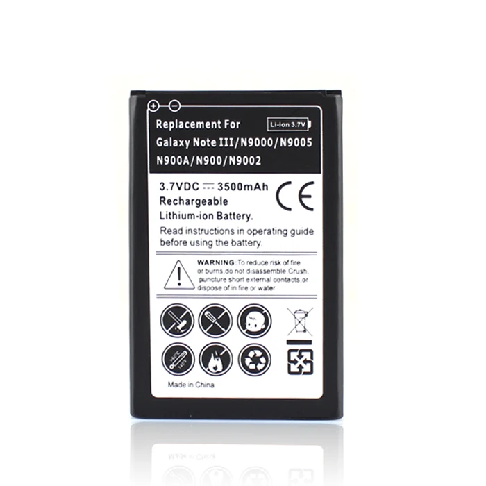 Аккумулятор для телефона 3500 мАч Samsung Galaxy Note 3 III N9000 N9005 N900A N900 N9002|battery for galaxy|battery