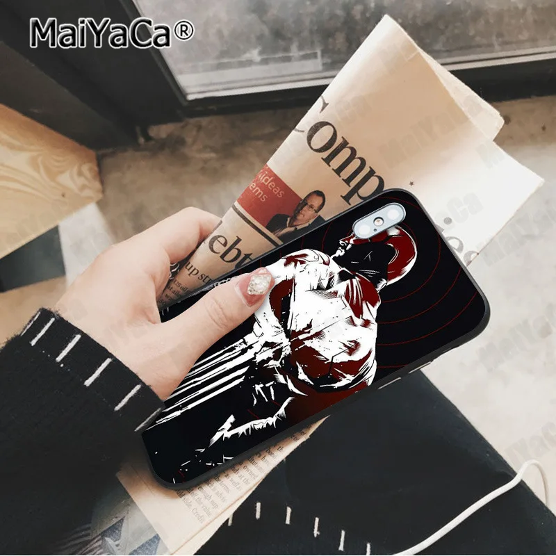 A3 MaiYaCa Каратель Франк Замок Силиконовый ТПУ чехол для телефона Apple iphone 11 pro 8 7 66S Plus X XS MAX 5S SE XR мобильные телефоны - Цвет: A3