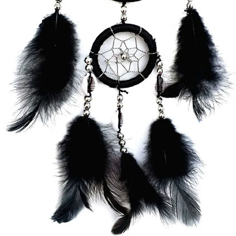 1 шт. индийский Стиль Ловец снов ручной работы колокольчиков висит подвеска дом