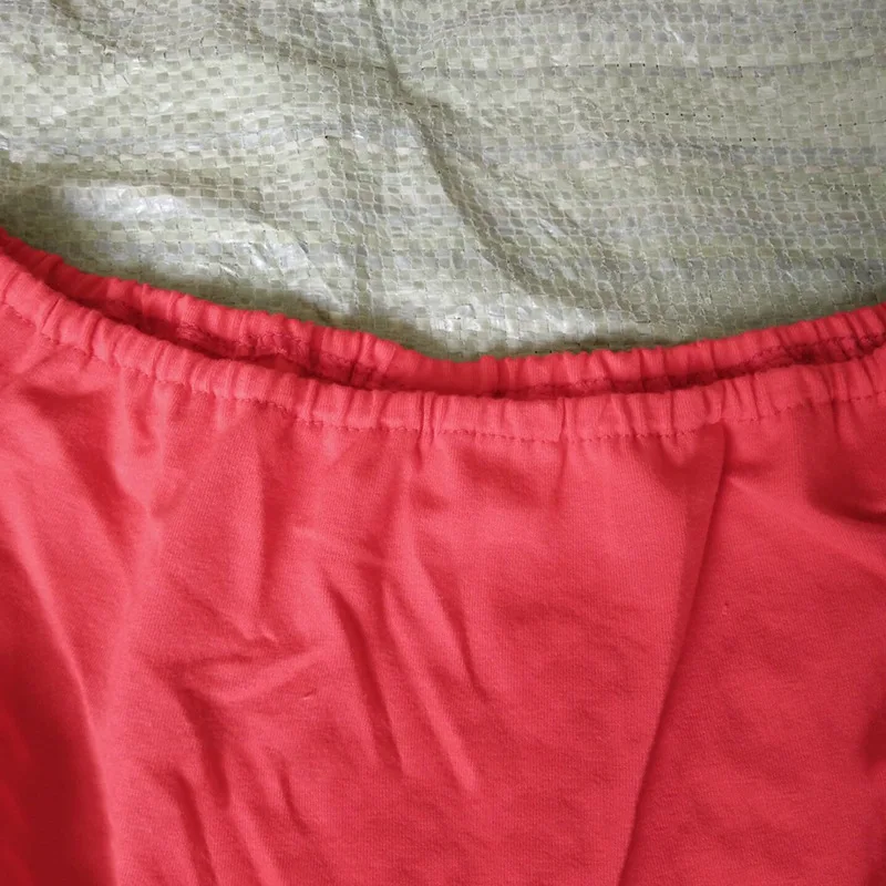 Красные трусики большого размера плюс XL сексуальные бандажные трусы с высокой