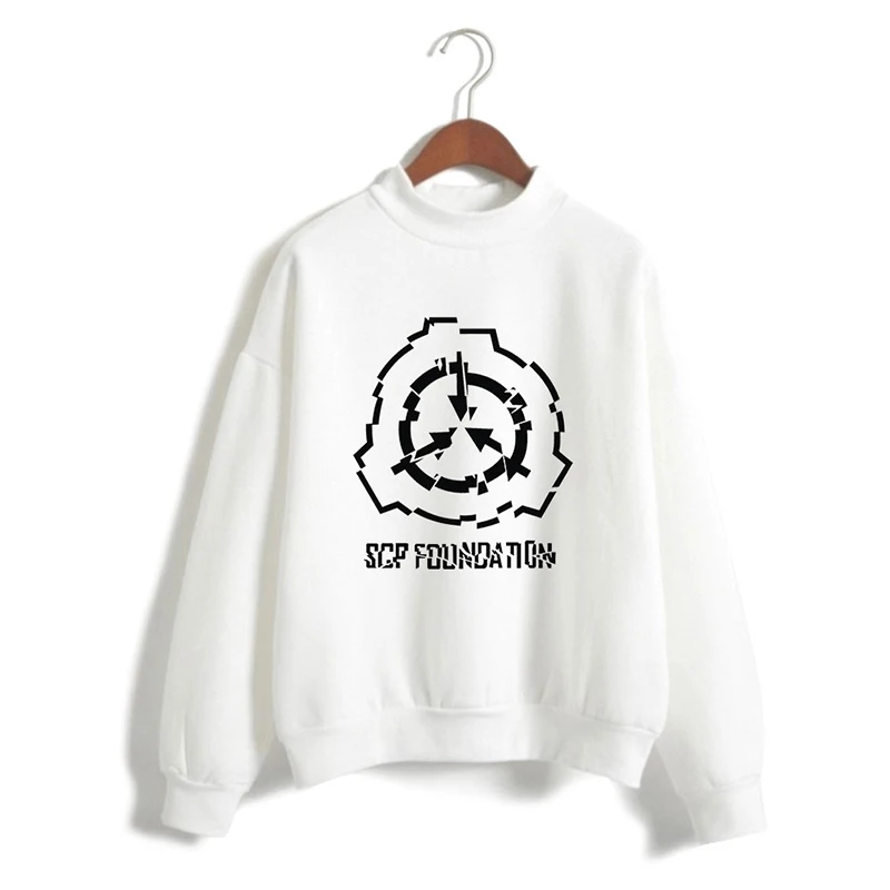 Модные спортивные толстовки Scp Foundation с высоким воротником повседневные мужские и