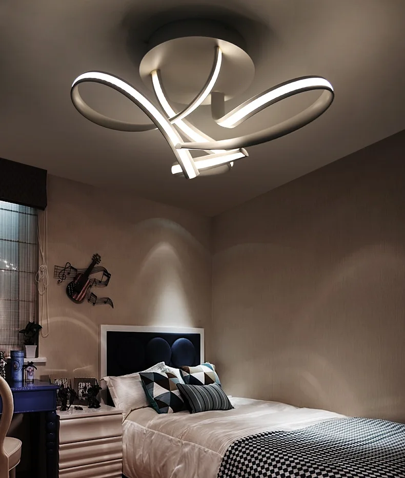 

Art shaped LED ceiling lamp home living room bedroom study restaurant lights office commercial lighting Ceiling light 110-240V