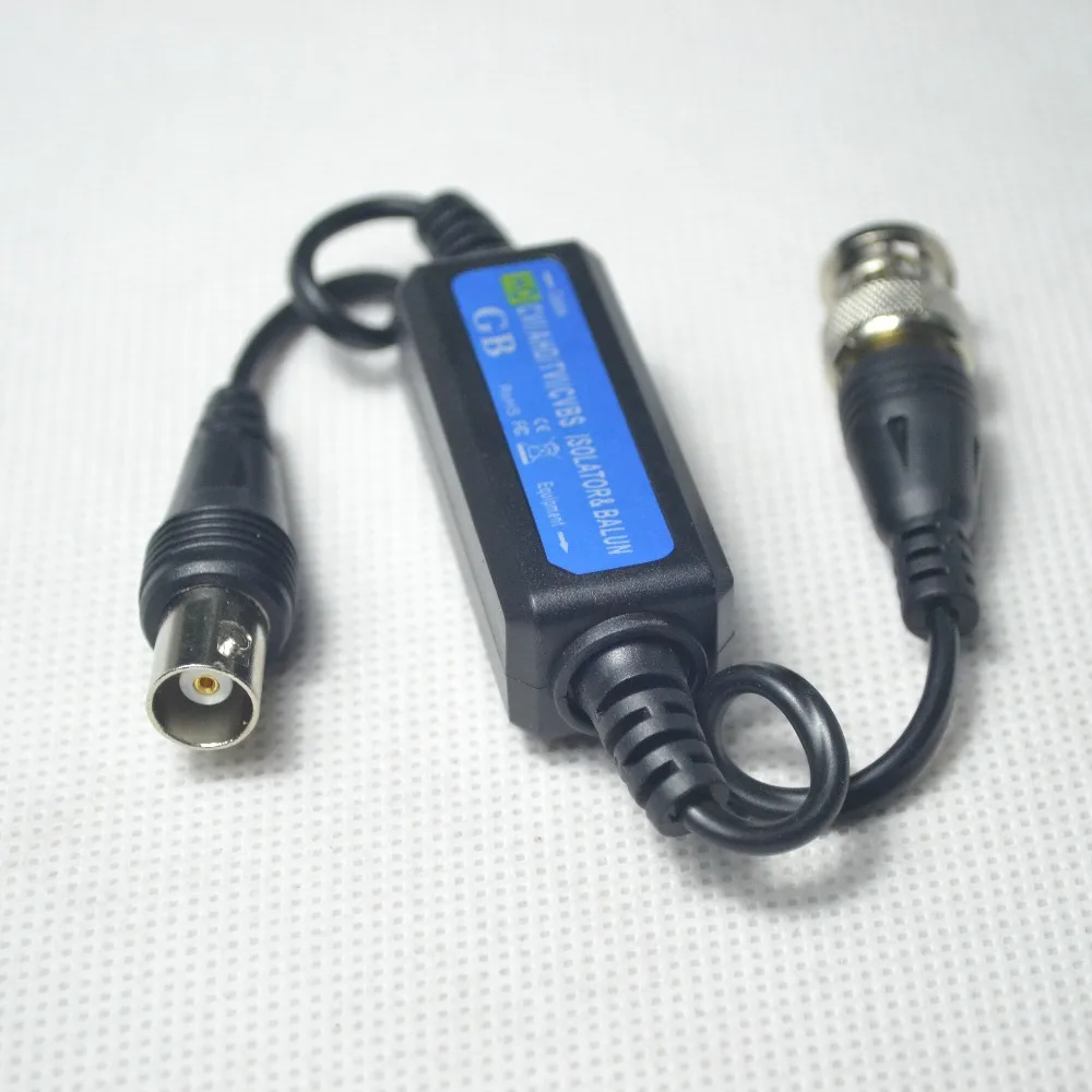 5 шт. HD изолятор заземляющей петли TVI CVI AHD CVBS Video Balun BNC Папа мама для камеры