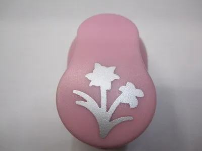 Tuba 2,3-2,5 см ручная машина для тиснения Diy Инструменты для скрапбукинга бумажные отверстия декоративные штампы формы резак скрапбук - Цвет: Orchid