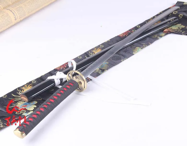 S0435 TOUKEN RANBU UCHIGATANA NAKIGITSUNE FOX FIRE NIHONTOU SWORD W/ BLACK SCABBARD 41&quot | Игрушки и хобби