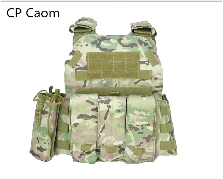 Molle тактический жилет бронежилет охотничья пластина Перевозчик страйкбол 094K M4 чехол боевое снаряжение Мультикам
