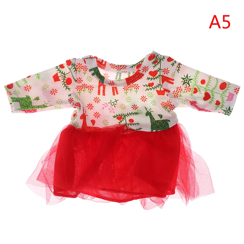 

18 inch Doll Clothes For Girl Children Best Birthday Gift Happy Baby New Born Doll Suit Skirt