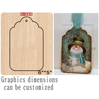 decorative pendant cutting dies 2019 die cut wooden dies suitable for common die cutting machines on the market