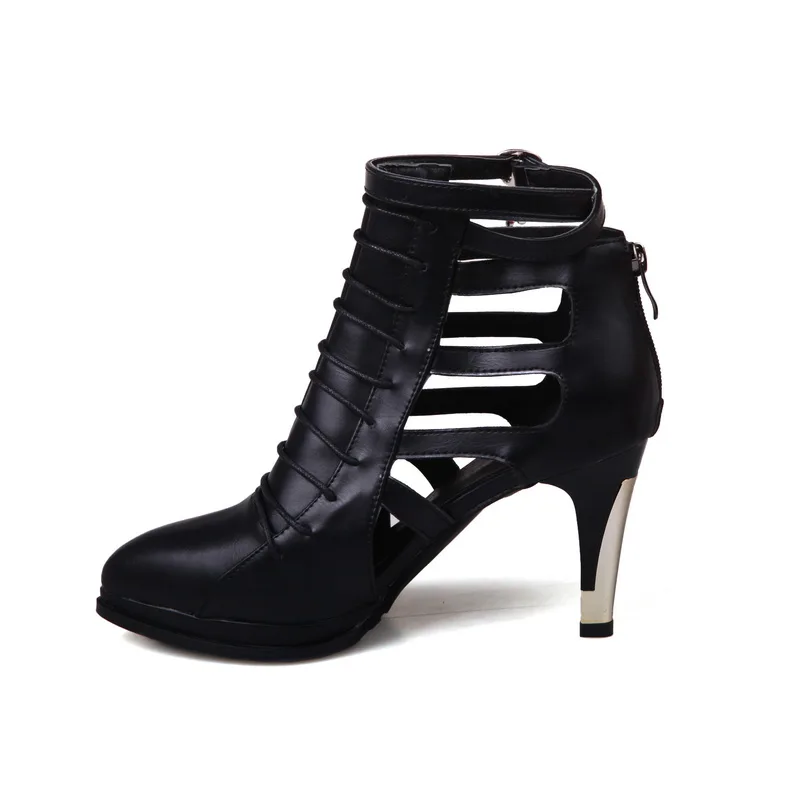 2017 г. Большие размеры 34-52 женская обувь модная женские сандалии Летняя на высоком