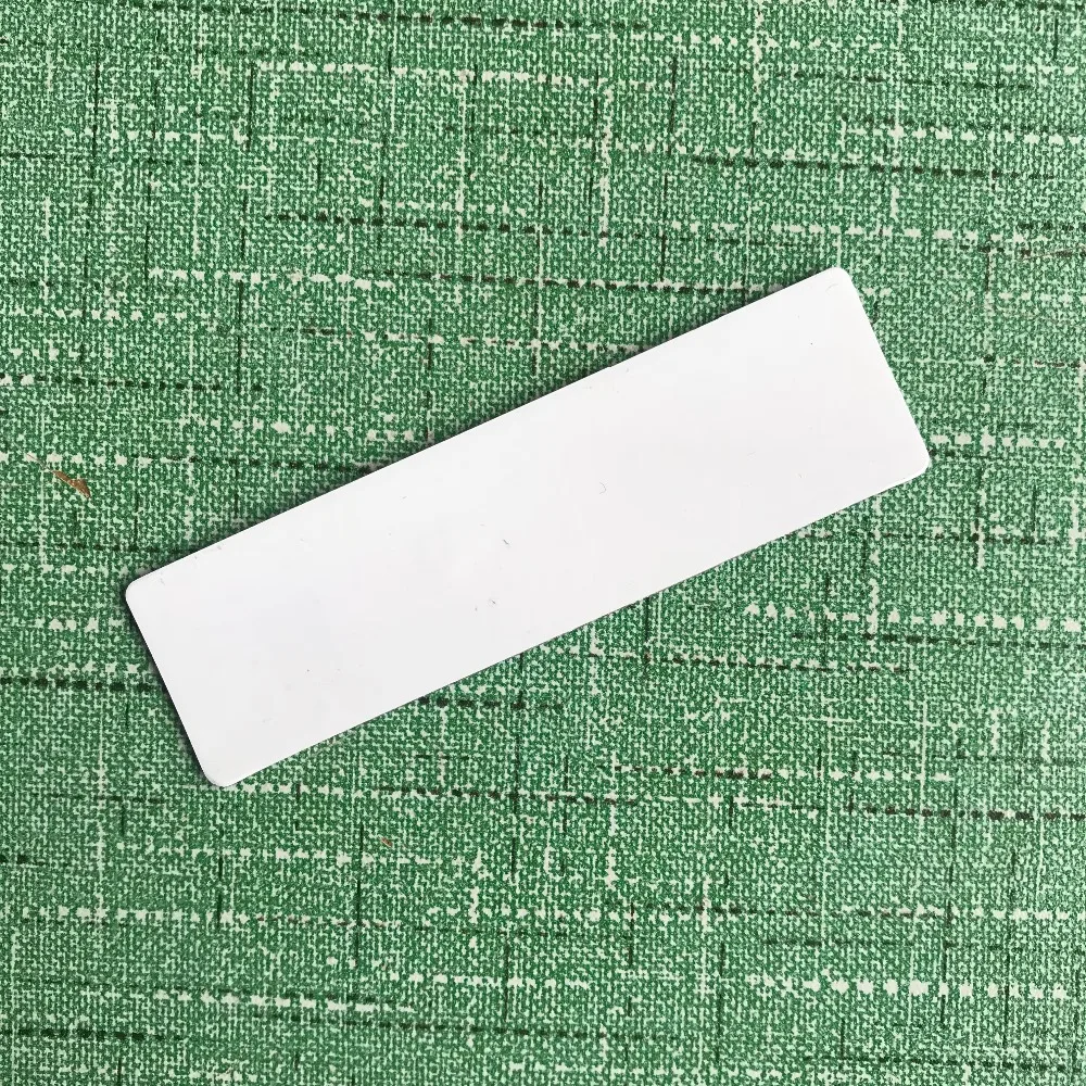 Метка RFID UHF анти металл на металлической мягкой материальной наклейке с большим