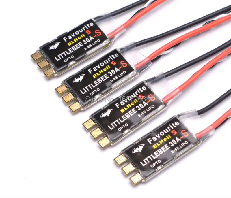 FVT LittleBee 30A S ESC blheli _ s OPTO + RS2205 2300kv бесщеточный двигатель для FPV QAV R 220 мм|Детали и