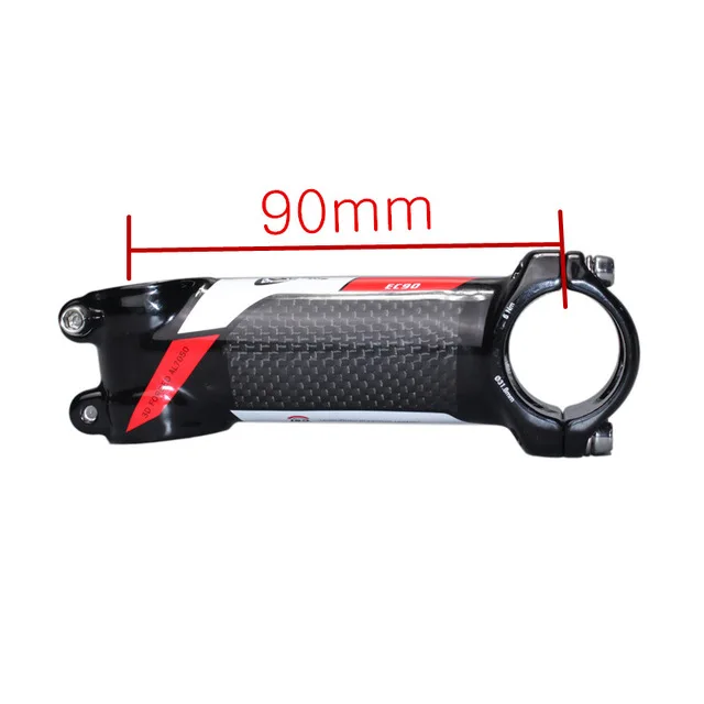 90MM Новинка года EC90 стойка велосипеда велосипедный вынос/MTB велосипедный вынос руля из углеродного волокна+ алюминиевый сплав 60/70/80/90/100/110/120 мм 28,6-31,8 мм - Цвет: 90MM