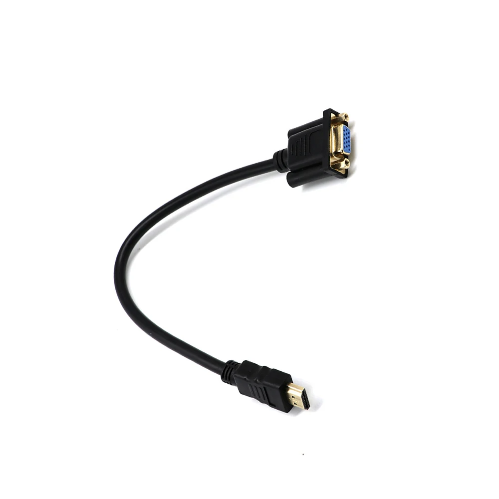 Кабель удлинитель HDMI штекер VGA для ПК 30 см|Кабели VGA| |
