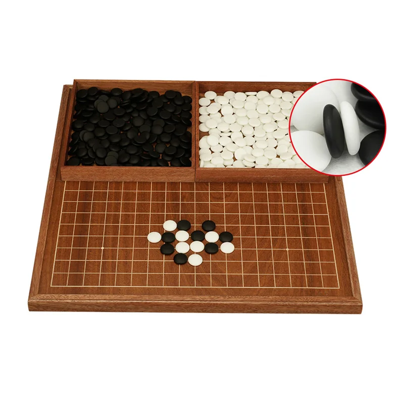Model 2 BSTFAMLY идти шахматы 19 дорога 361 шт./компл. шахматная фигура Диаметр 2,2 см Деревянный Складной шахматная доска и банку Китайский Старый игры идут Weiqi G15 - Цвет: Model 2