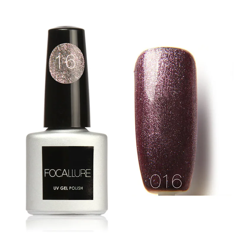 Focallure, 7 мл, замачиваемый УФ-гель для ногтей, лак для ногтей, косметика, дизайн ногтей, маникюр, модный Гель-лак для ногтей, лак для ногтей Shellak - Цвет: 016