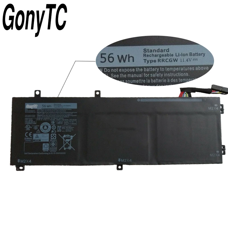 Оригинальный новый аккумулятор GONYTC RRCGW для ноутбука Dell XPS 15 9550 Precision 5510 Series M7R96 62MJV 11