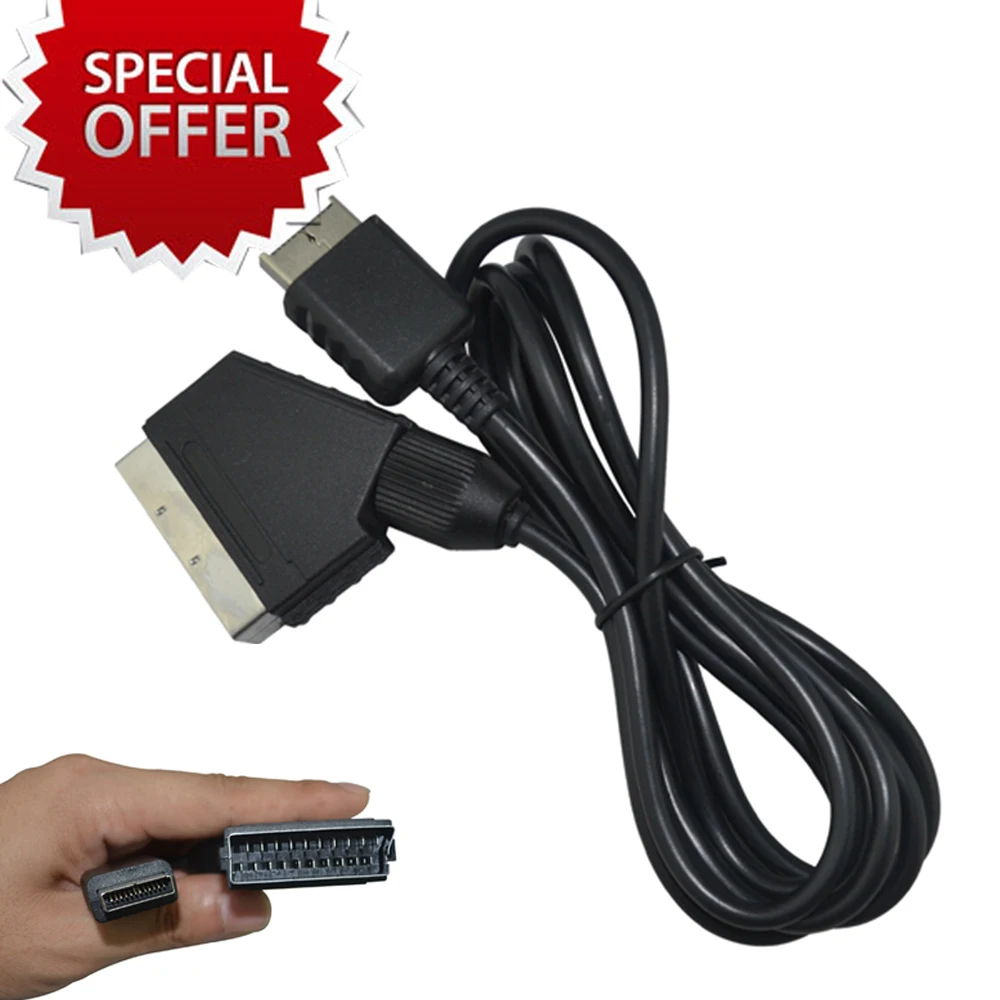 Xunbeifang 10 шт много Scart кабель AV Аудио Видео шнур для воспроизведения 2 3 PS2 PS3 Slim|scart av