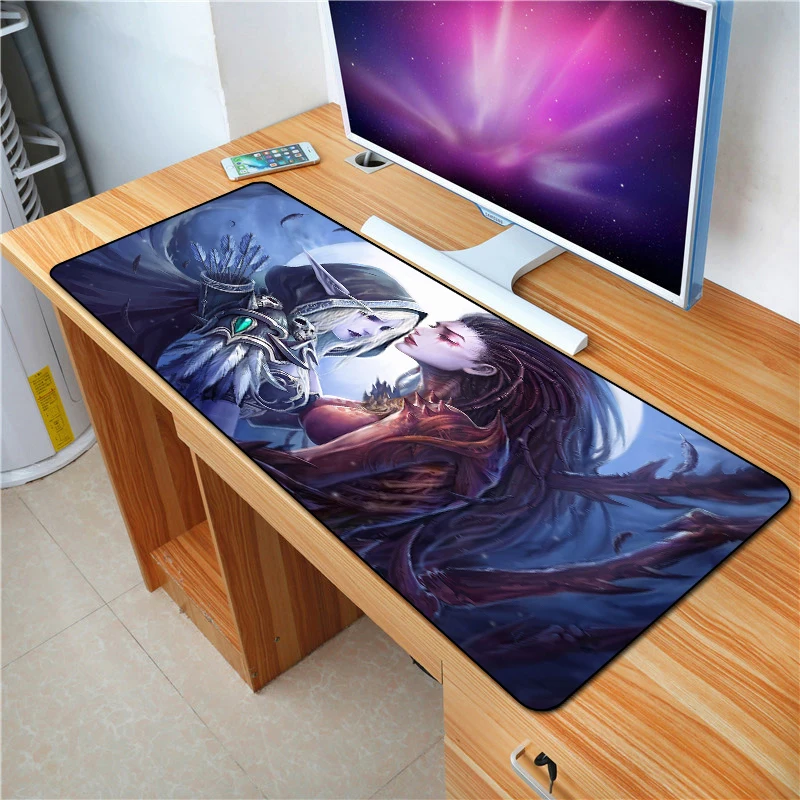 Коврик для мыши FFFAS 90x40 см World of Warcraft XL большой Противоскользящий Настольный