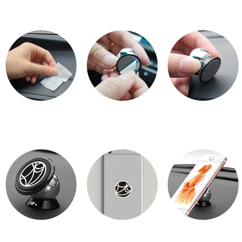 1 шт. Универсальная металлическая пластина для замены автомобильного магнитного