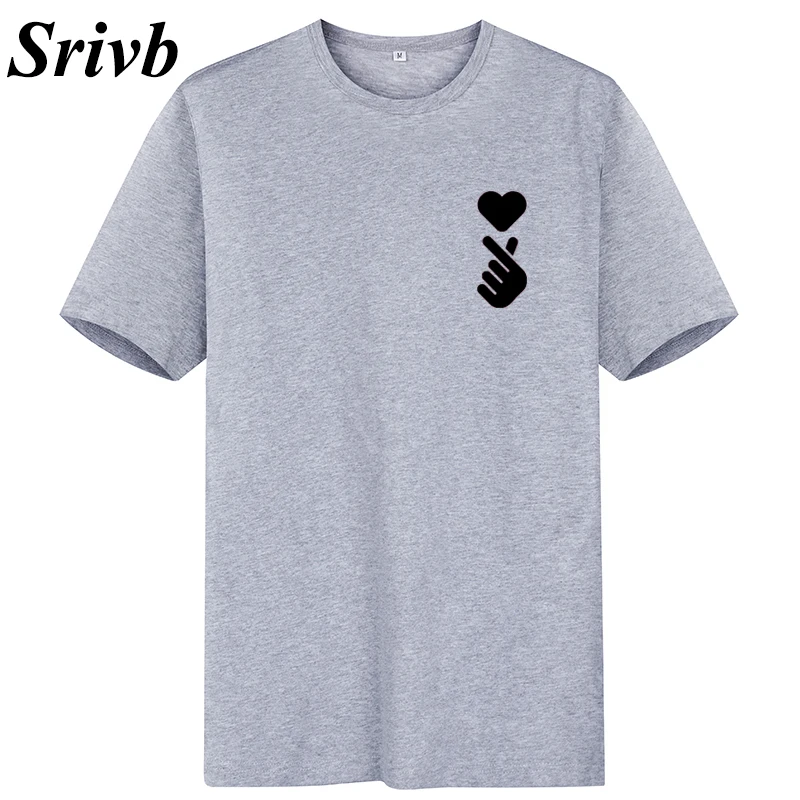 Женская футболка с короткими рукавами Srivb Love Than Heart летняя новая модная принтом в