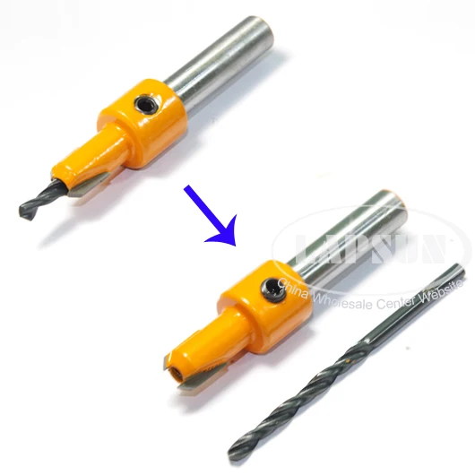 4 шт. набор сверл для зенковки из быстрорежущей стали деревообработки по дереву