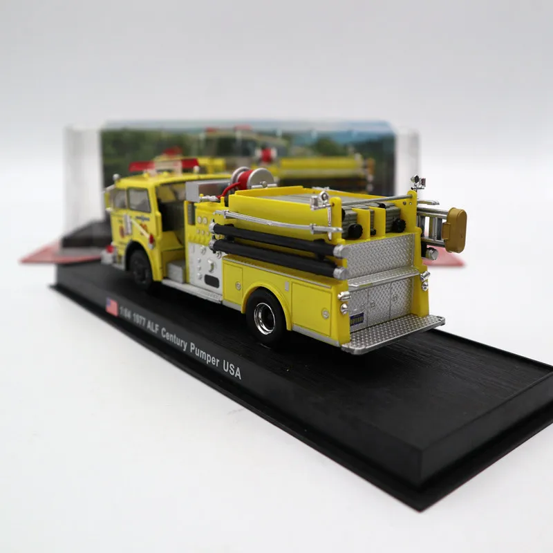 Amercom 1: 64 США пожарная машина 1923 Максим С1/1977 ALF век насос литья под давлением модели игрушки коллекция автомобилей