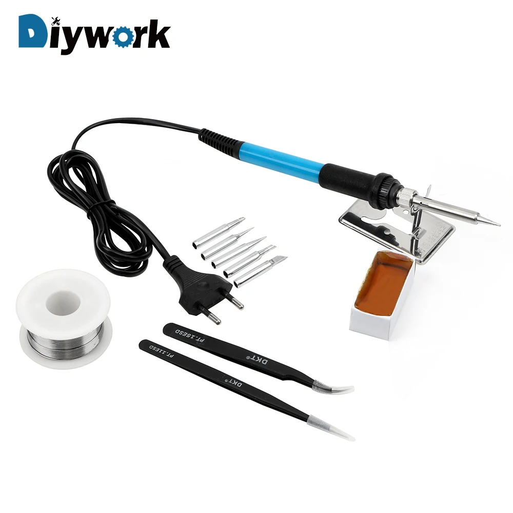 Набор инструментов для паяльной станции DIYWORK 11 шт./компл. с 5 железными