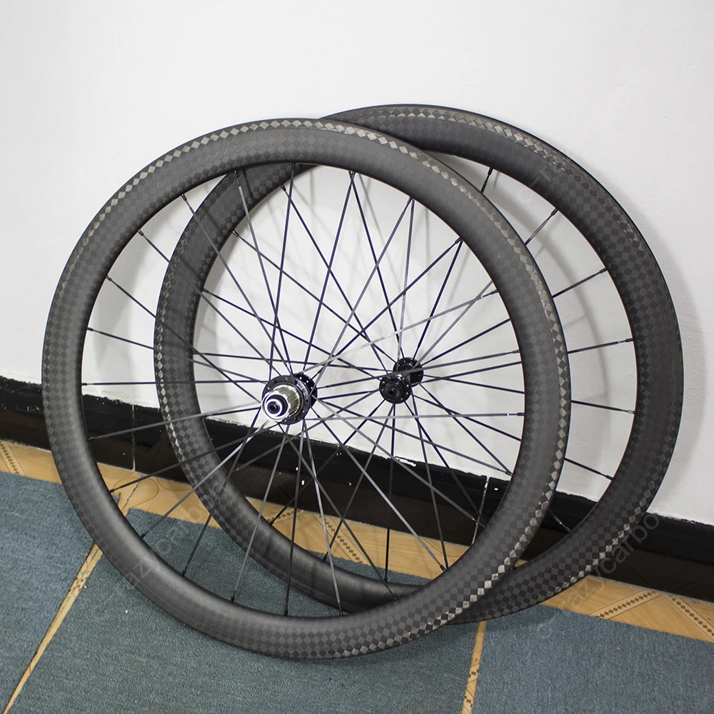 

2019 700c Cycling Road Rims Carbon 12k Carbon Wheels 60C Lightweight R36 Carbon Hubs Bicycle Wheels Tubeless